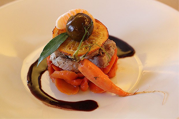 Blaye Côtes de Bordeaux - Filet mignon de porc fondant carottes mandarine