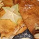 Crêpes mère Suzanne, crème chiboust ou chantilly, agrumes et sauce réglisse