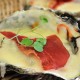 Huîtres tièdes en écume de parmesan