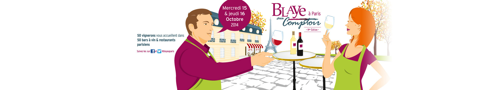 Blaye au Comptoir Paris 2014 - les dates